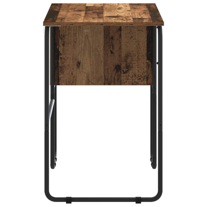 Bureau met opbergruimte Eikenhout 100 x 50 x 75 cm