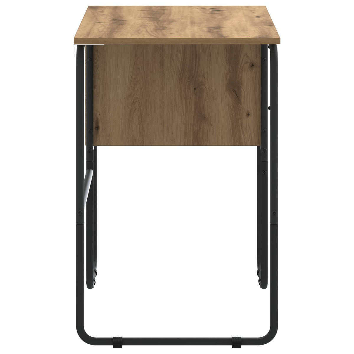 Bureau met opbergruimte Artisanaal eiken 100 x 50 x 75 cm