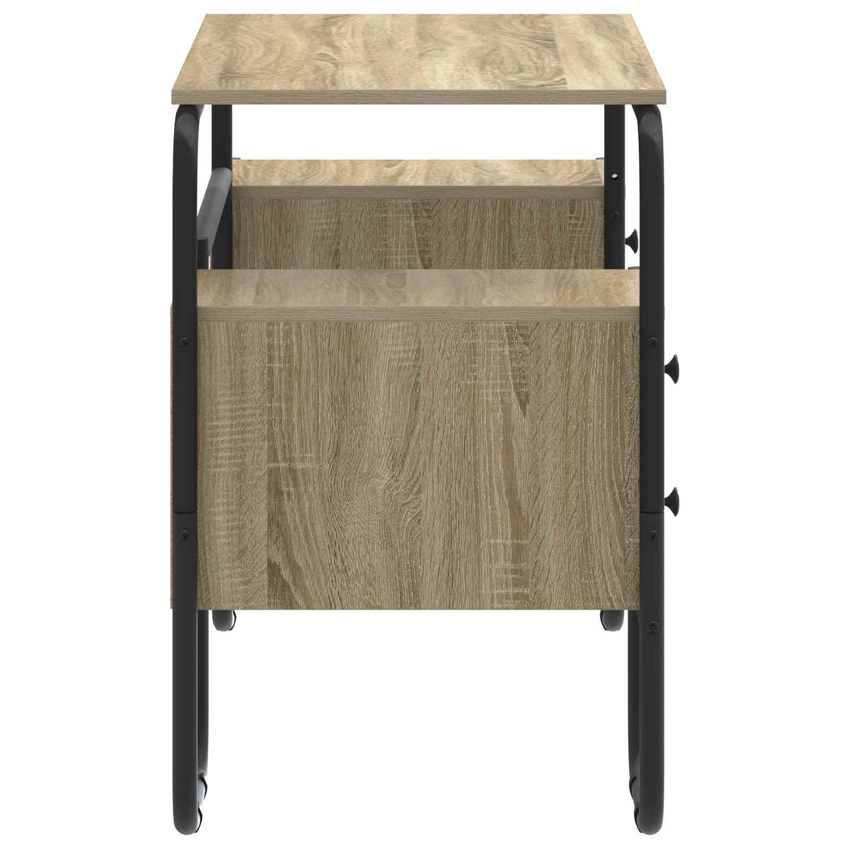 Bureau met opbergruimte Sonoma Eiken 145 x 50 x 75 cm