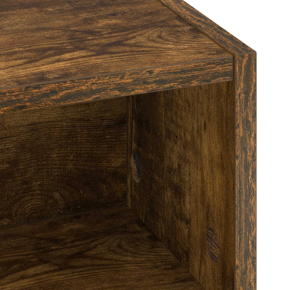 Bureau met opbergruimte Gerookt eiken 60 x 50 x 91 cm