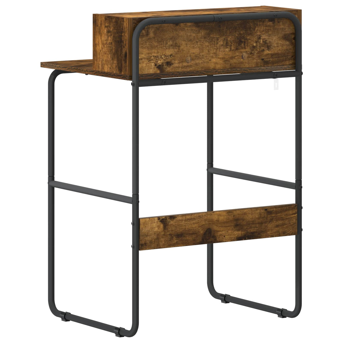 Bureau met opbergruimte Gerookt eiken 60 x 50 x 91 cm