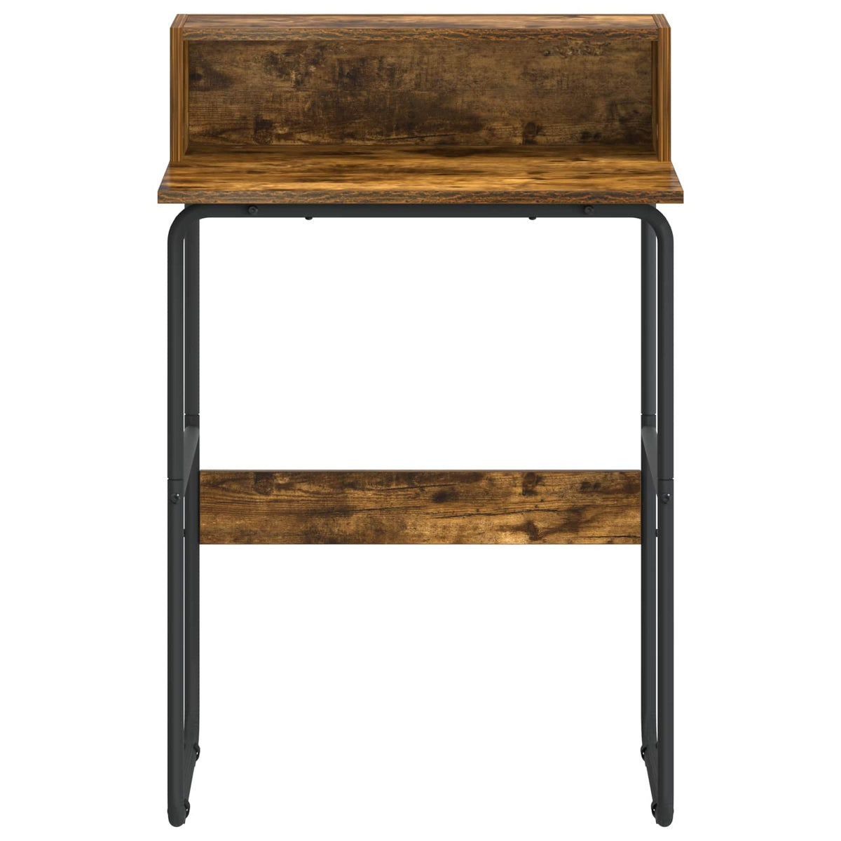 Bureau met opbergruimte Gerookt eiken 60 x 50 x 91 cm