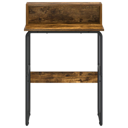 Bureau met opbergruimte Gerookt eiken 60 x 50 x 91 cm