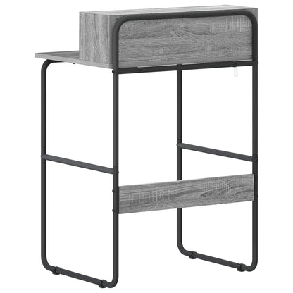 Bureau met opbergruimte Grijs Sonoma 60 x 50 x 91 cm