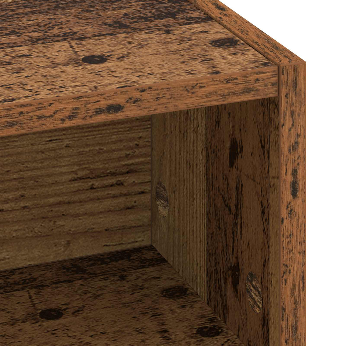 Bureau met opbergruimte Oud hout 60 x 50 x 91 cm