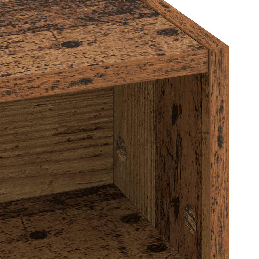 Bureau met opbergruimte Oud hout 60 x 50 x 91 cm