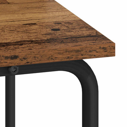 Bureau met opbergruimte Oud hout 60 x 50 x 91 cm