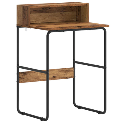 Bureau met opbergruimte Oud hout 60 x 50 x 91 cm