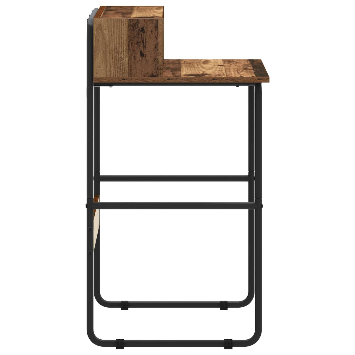 Bureau met opbergruimte Oud hout 60 x 50 x 91 cm