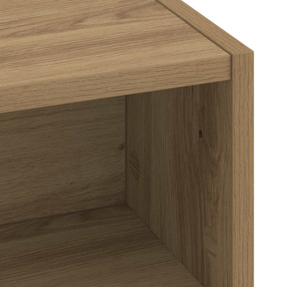 Bureau met opbergruimte Artisanaal eiken 60 x 50 x 91 cm
