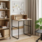 Bureau opbergruimte 60x50x91 cm artisanaal eiken