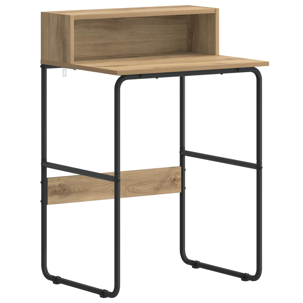 Bureau met opbergruimte Artisanaal eiken 60 x 50 x 91 cm