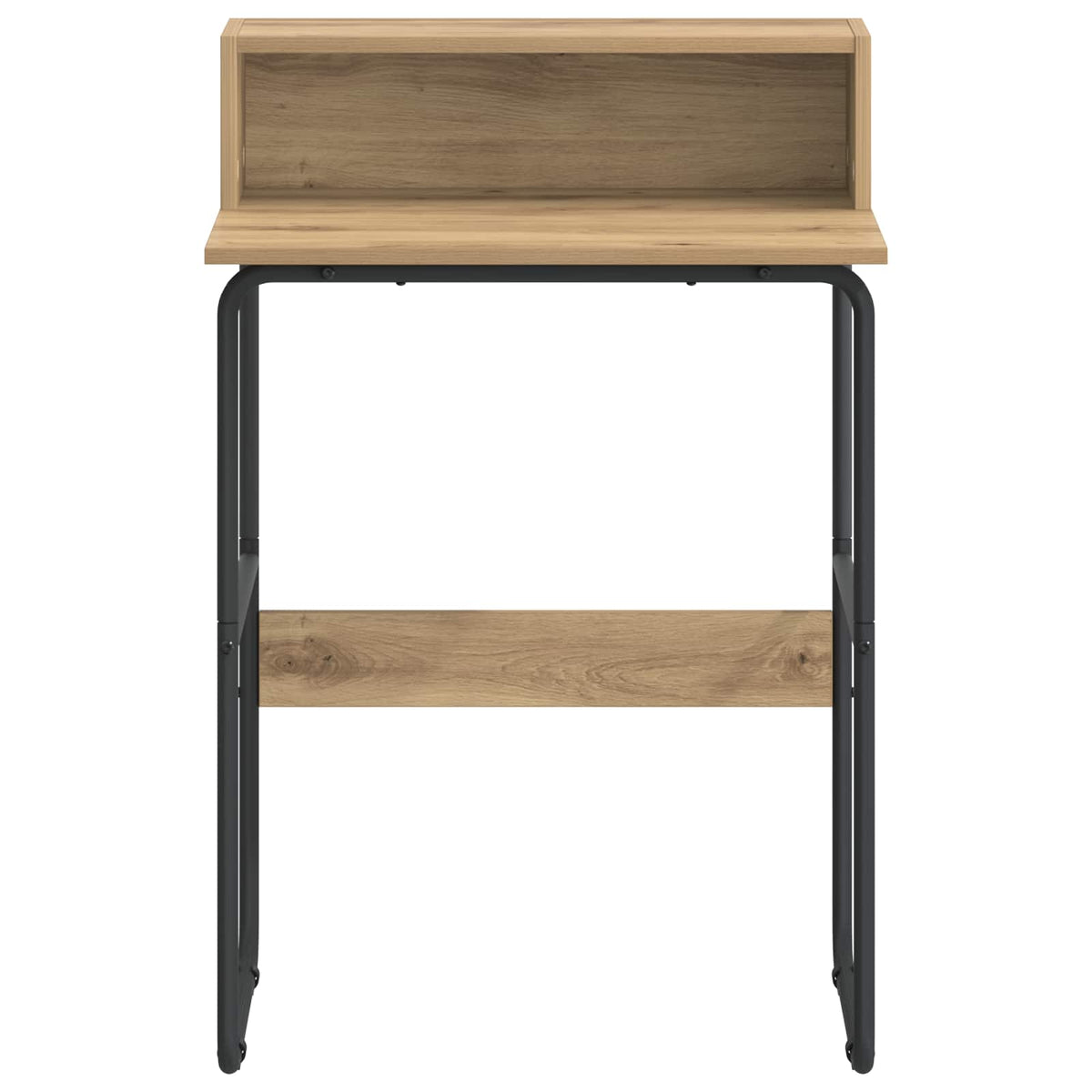 Bureau met opbergruimte Artisanaal eiken 60 x 50 x 91 cm