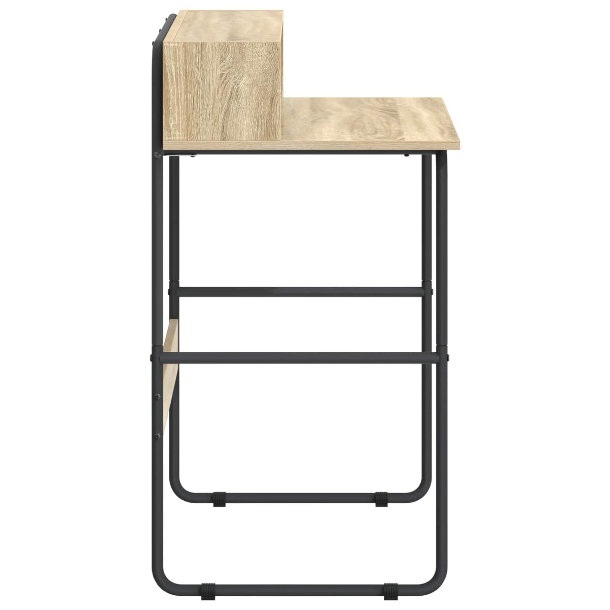 Bureau met opbergruimte Sonoma Eiken 80 x 50 x 91 cm