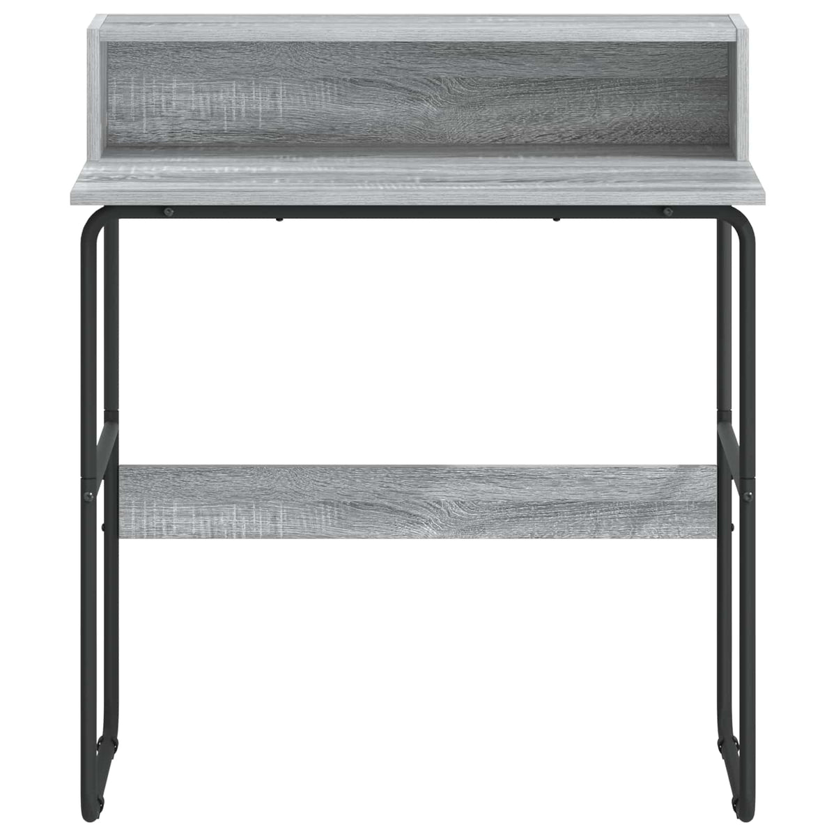 Bureau met opbergruimte Grijs Sonoma 80 x 50 x 91 cm