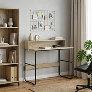 Bureau met opbergruimte 100x50x91 cm Sonoma Eiken