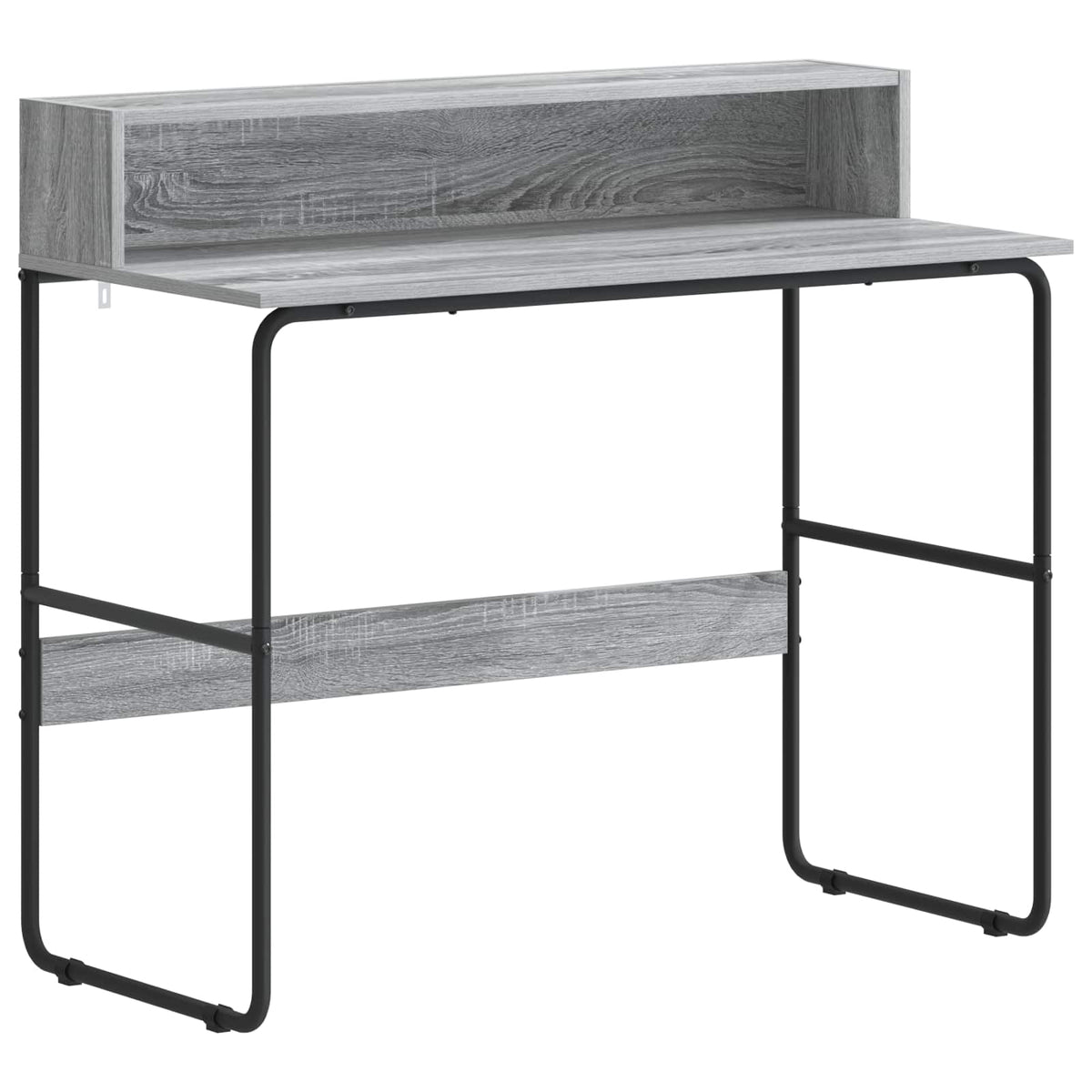 Bureau met opbergruimte Grijs Sonoma 100 x 50 x 91 cm