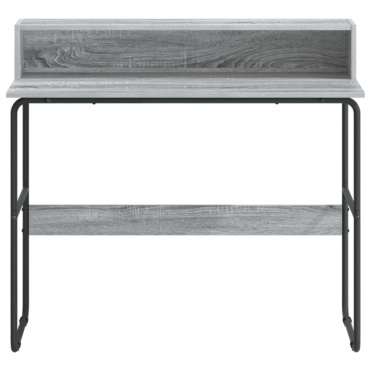 Bureau met opbergruimte Grijs Sonoma 100 x 50 x 91 cm