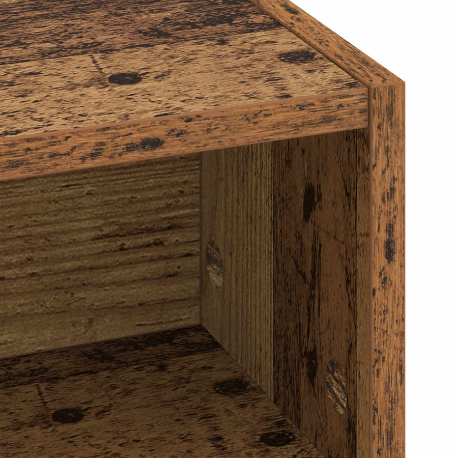 Bureau met opbergruimte Oud hout 100 x 50 x 91 cm