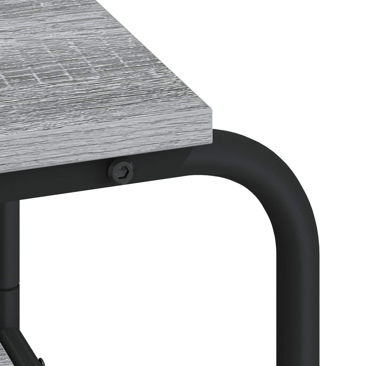 Bureau met opbergruimte Grijs Sonoma 113.5 x 52 x 75.5 cm