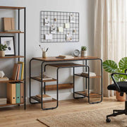 Bureau oud hout 113.5x52x75.5 cm
