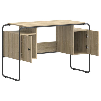 Bureau met opbergruimte Sonoma Eiken 120 x 50.5 x 75.5 cm