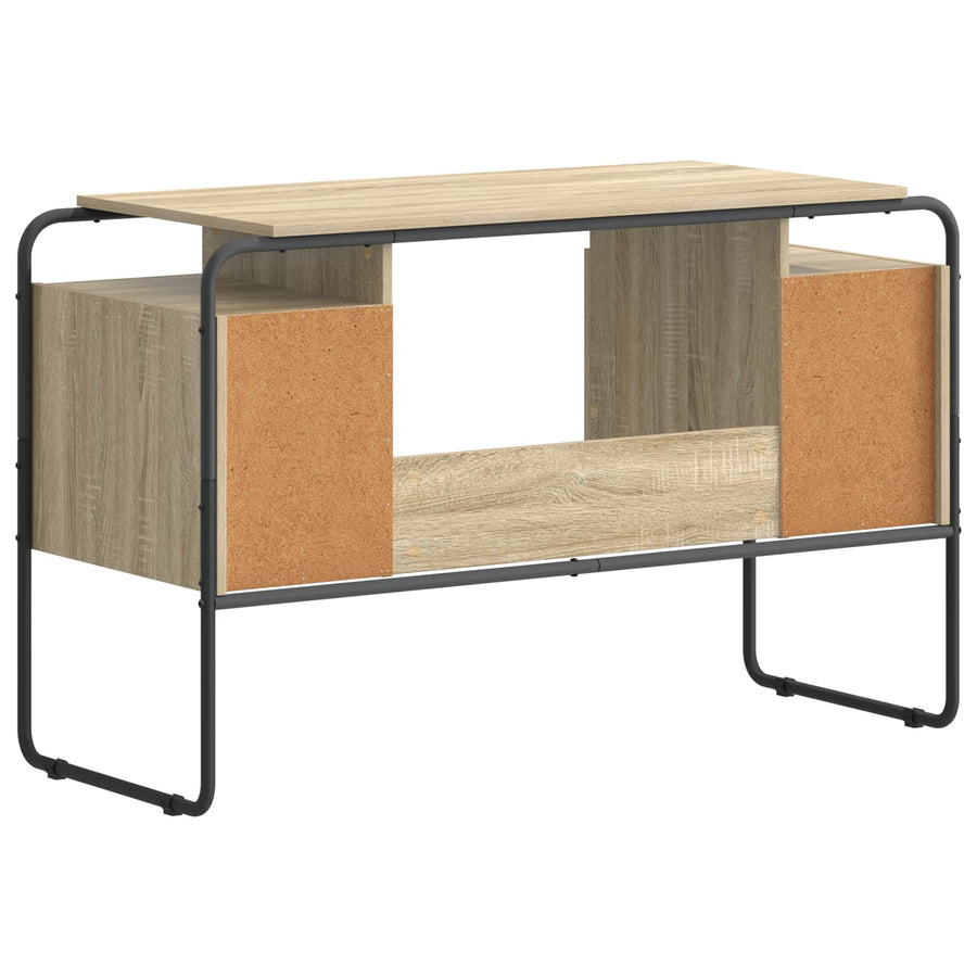 Bureau met opbergruimte Sonoma Eiken 120 x 50.5 x 75.5 cm