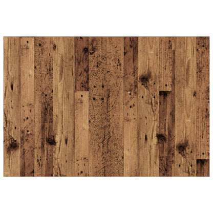 Uitschuifbare eettafel 120 x 81,5 x 75 cm Bewerkt hout Oud hout