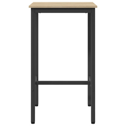 Bartafel 52 x 52 x 90 cm Bewerkt hout Sonoma Eiken Rechthoekig