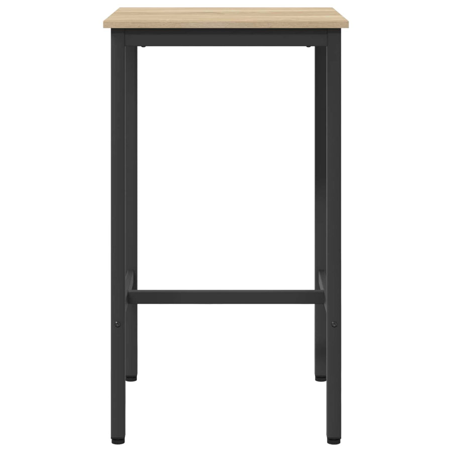Bartafel 52 x 52 x 90 cm Bewerkt hout Sonoma Eiken Rechthoekig
