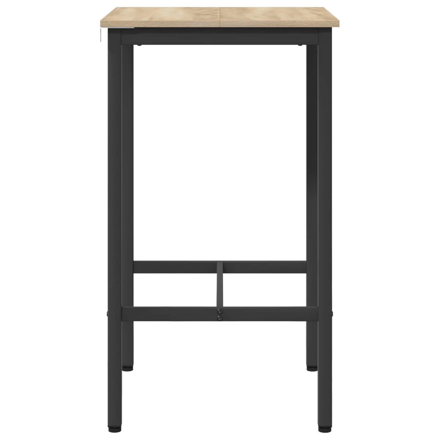 Bartafel 52 x 52 x 90 cm Bewerkt hout Sonoma Eiken Rechthoekig