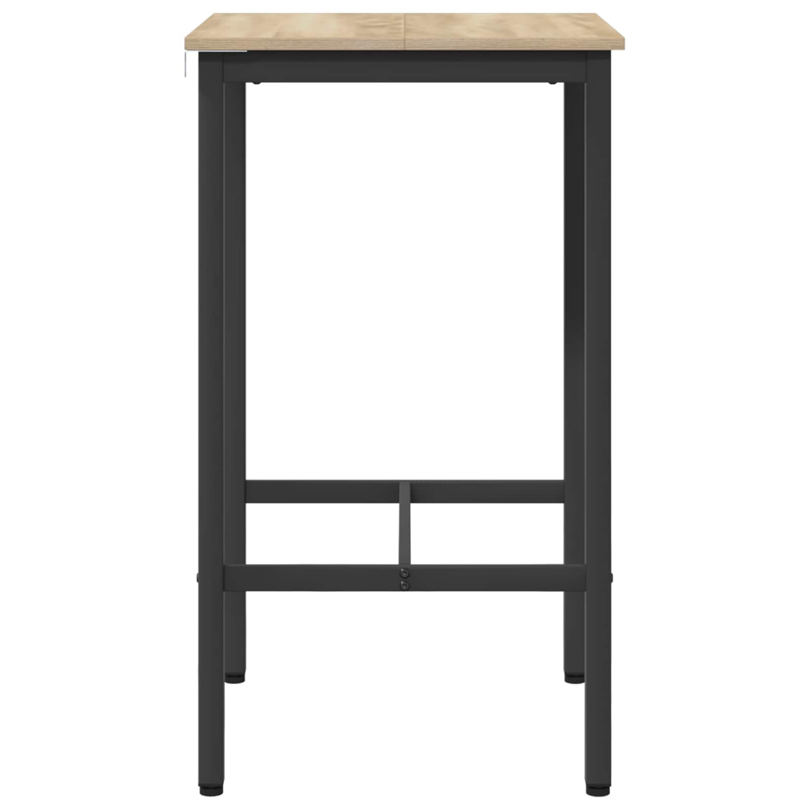 Bartafel 52 x 52 x 90 cm Bewerkt hout Sonoma Eiken Rechthoekig