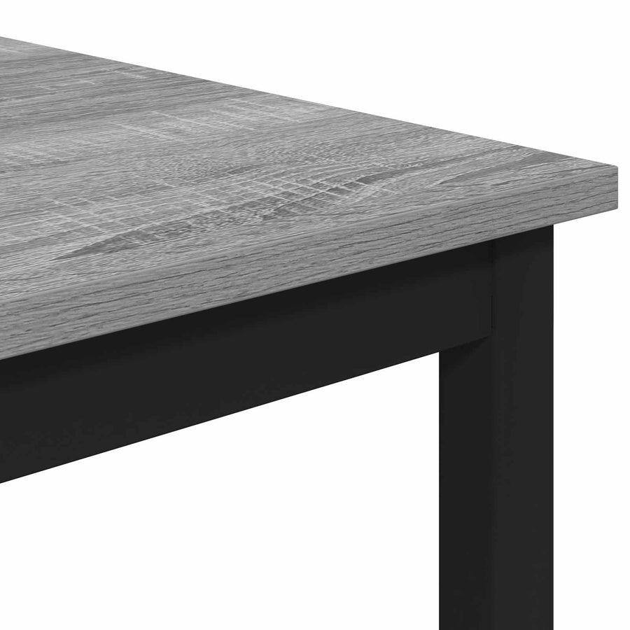 Bartafel 52 x 52 x 90 cm Bewerkt hout Grijs Sonoma Rechthoekig