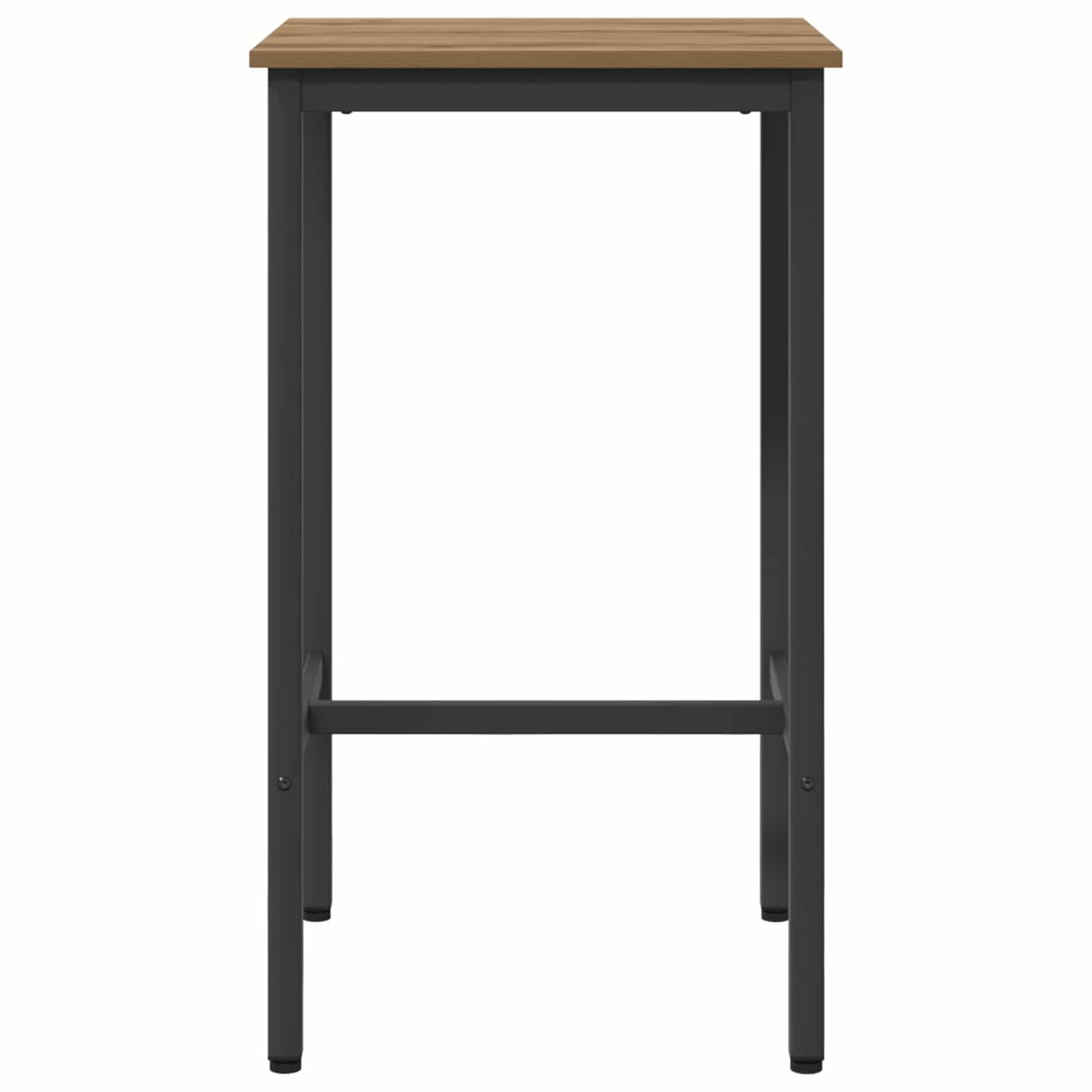 Bartafel 52 x 52 x 90 cm Bewerkt hout Artisanaal eiken