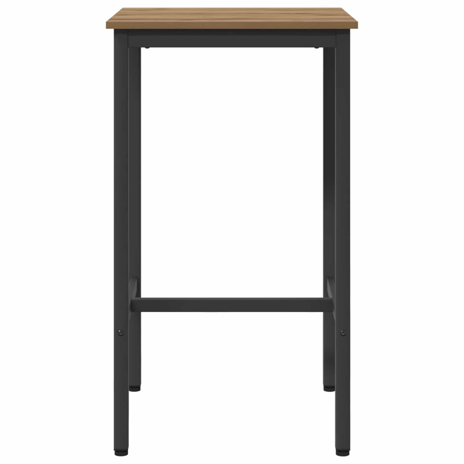 Bartafel 52 x 52 x 90 cm Bewerkt hout Artisanaal eiken