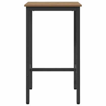 Bartafel 52 x 52 x 90 cm Bewerkt hout Artisanaal eiken