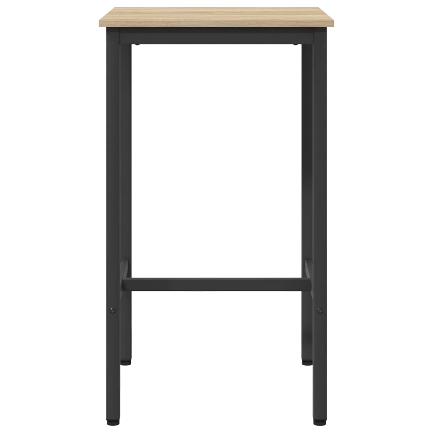 Bartafel 52 x 52 x 110 cm Bewerkt hout Sonoma Eiken Rechthoekig