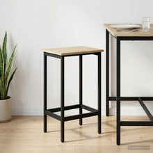 Barkruk Sonoma Eiken 40 x 32 x 74 cm Bewerkt hout