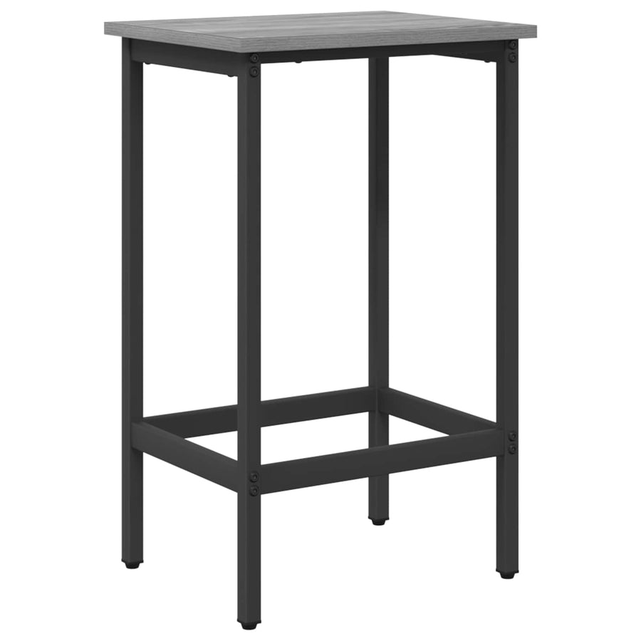 Barkruk Grijs Sonoma 40 x 32 x 74 cm Bewerkt hout