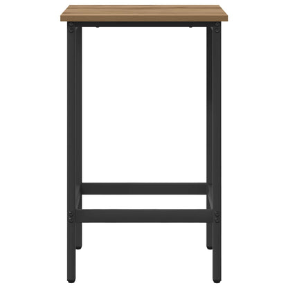 Barkruk Artisanaal eiken 40 x 32 x 74 cm Bewerkt hout