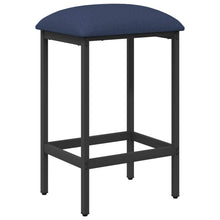 Barkruk Blauw 40 x 32 x 64 cm Bewerkt hout