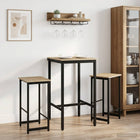 Barkruk 2 stuks Sonoma Eiken 40x32x64 cm