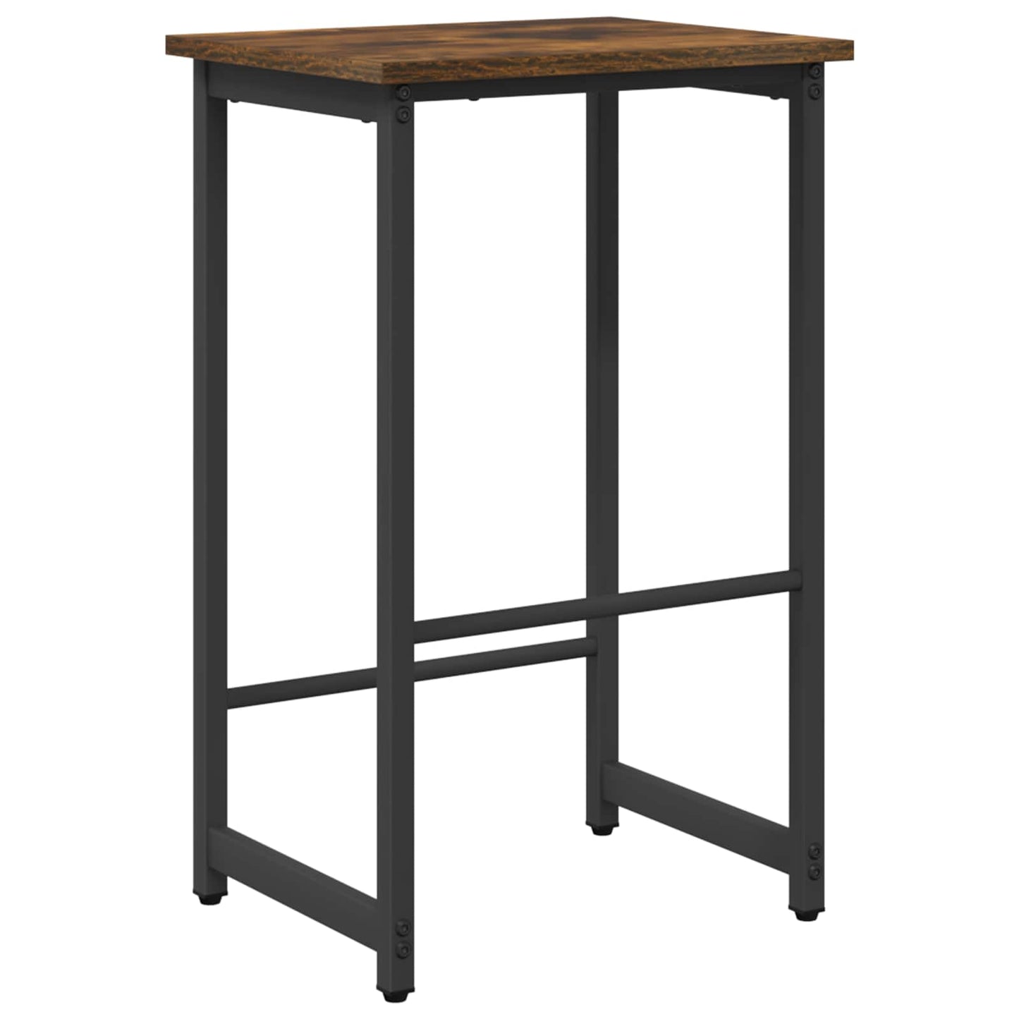 Barkruk Gerookt eiken 40 x 32 x 64 cm Bewerkt hout