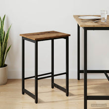 Barkruk Oud hout 40 x 32 x 64 cm Bewerkt hout