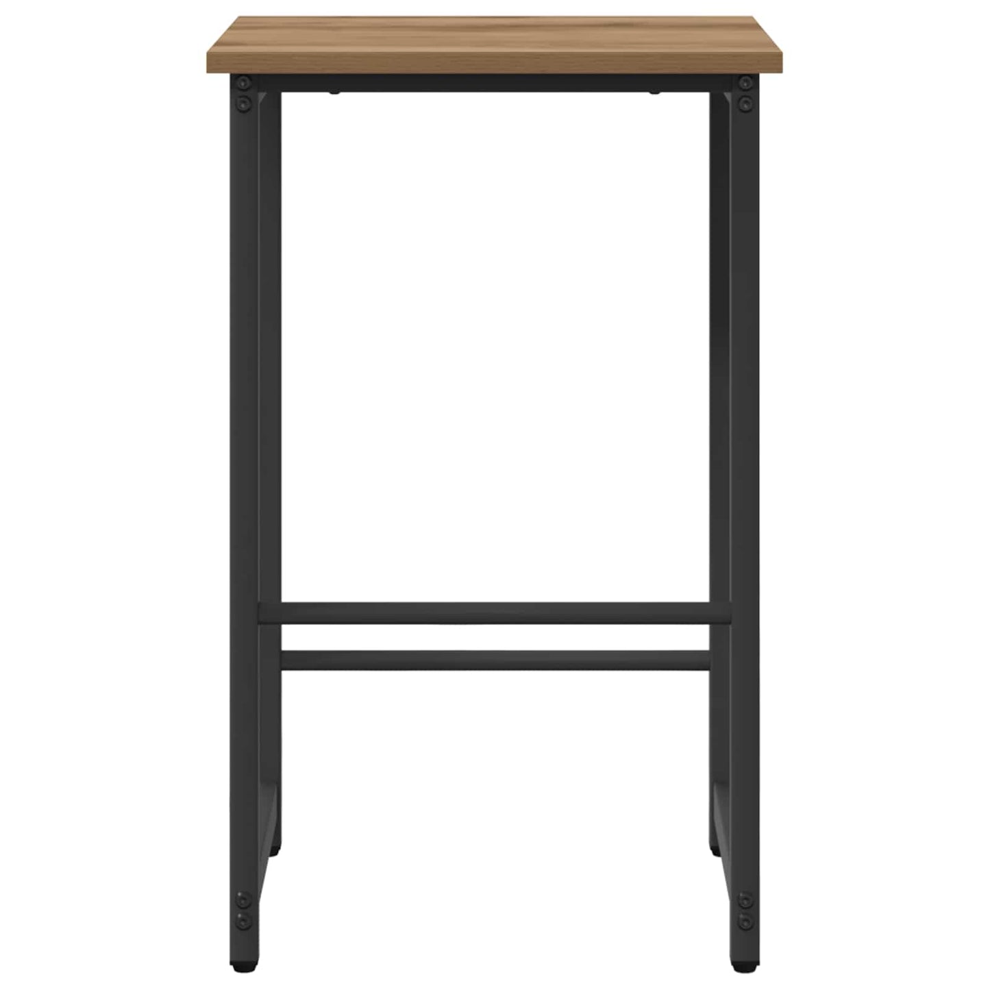 Barkruk Artisanaal eiken 40 x 32 x 64 cm Bewerkt hout