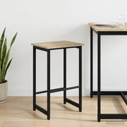 Barkruk Sonoma Eiken 40 x 32 x 74 cm Bewerkt hout