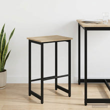 Barkruk Sonoma Eiken 40 x 32 x 74 cm Bewerkt hout