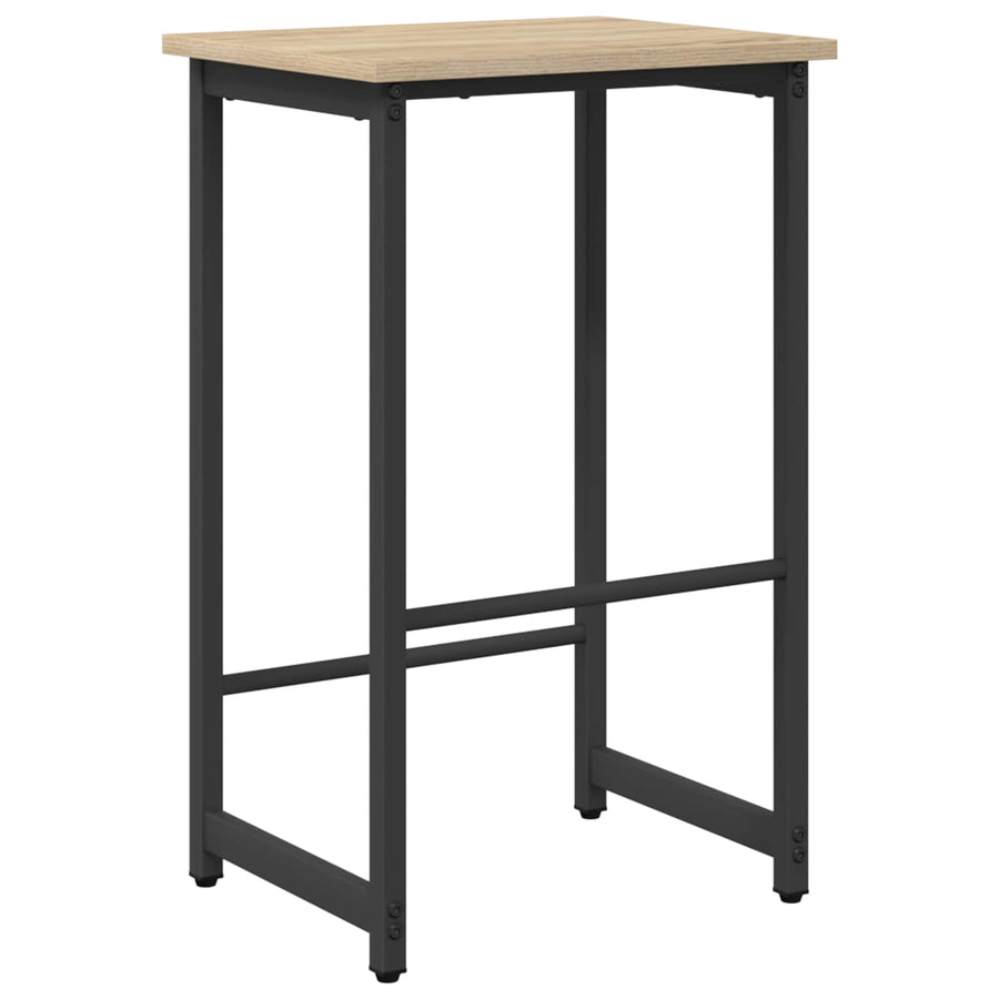 Barkruk Sonoma Eiken 40 x 32 x 74 cm Bewerkt hout