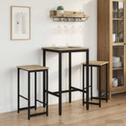 Barkruk 2 stuks Sonoma Eiken 40x32x74 cm