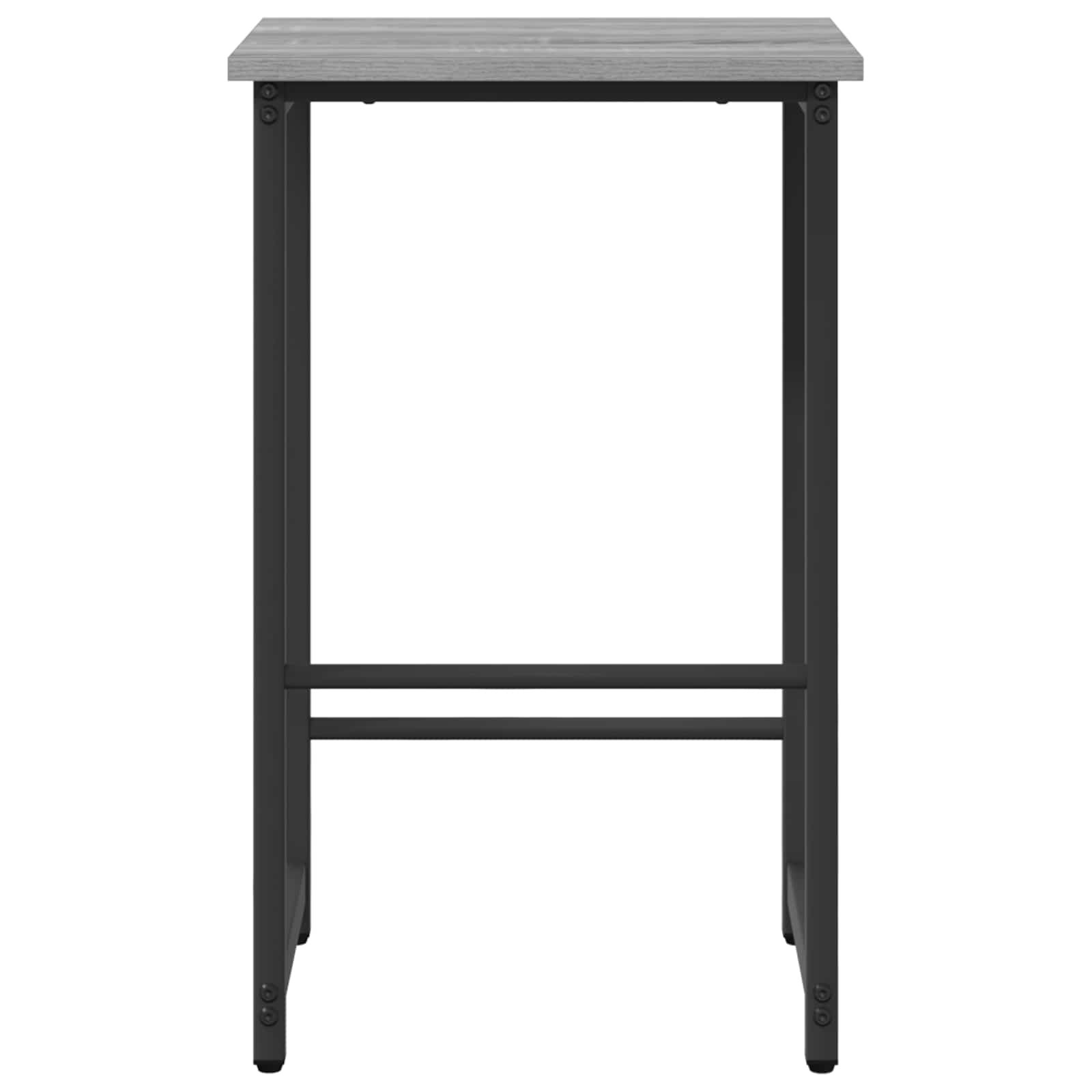 Barkruk Grijs Sonoma 40 x 32 x 74 cm Bewerkt hout